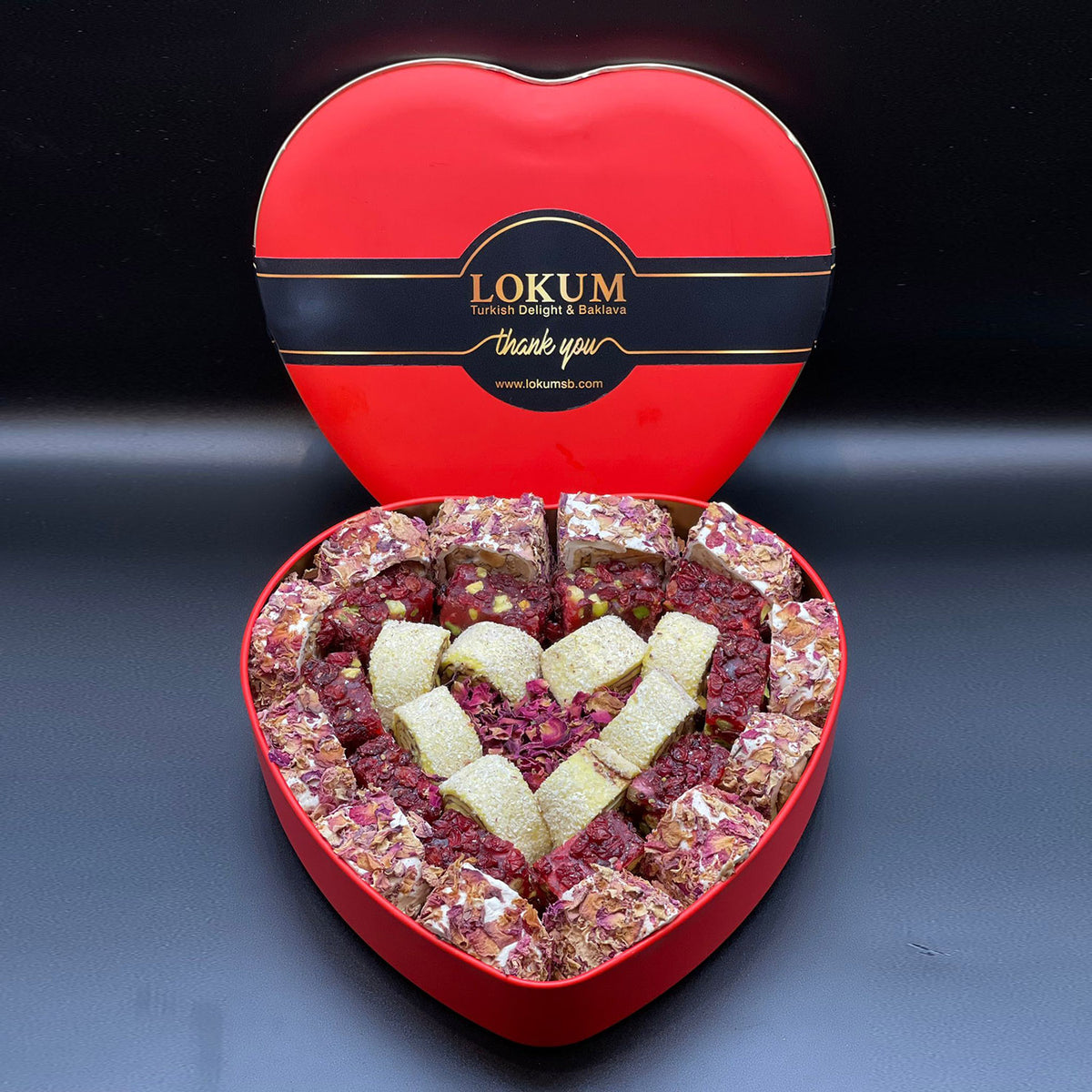 Bring on the romance this Valentine's Day, with a LOKUM Turkish