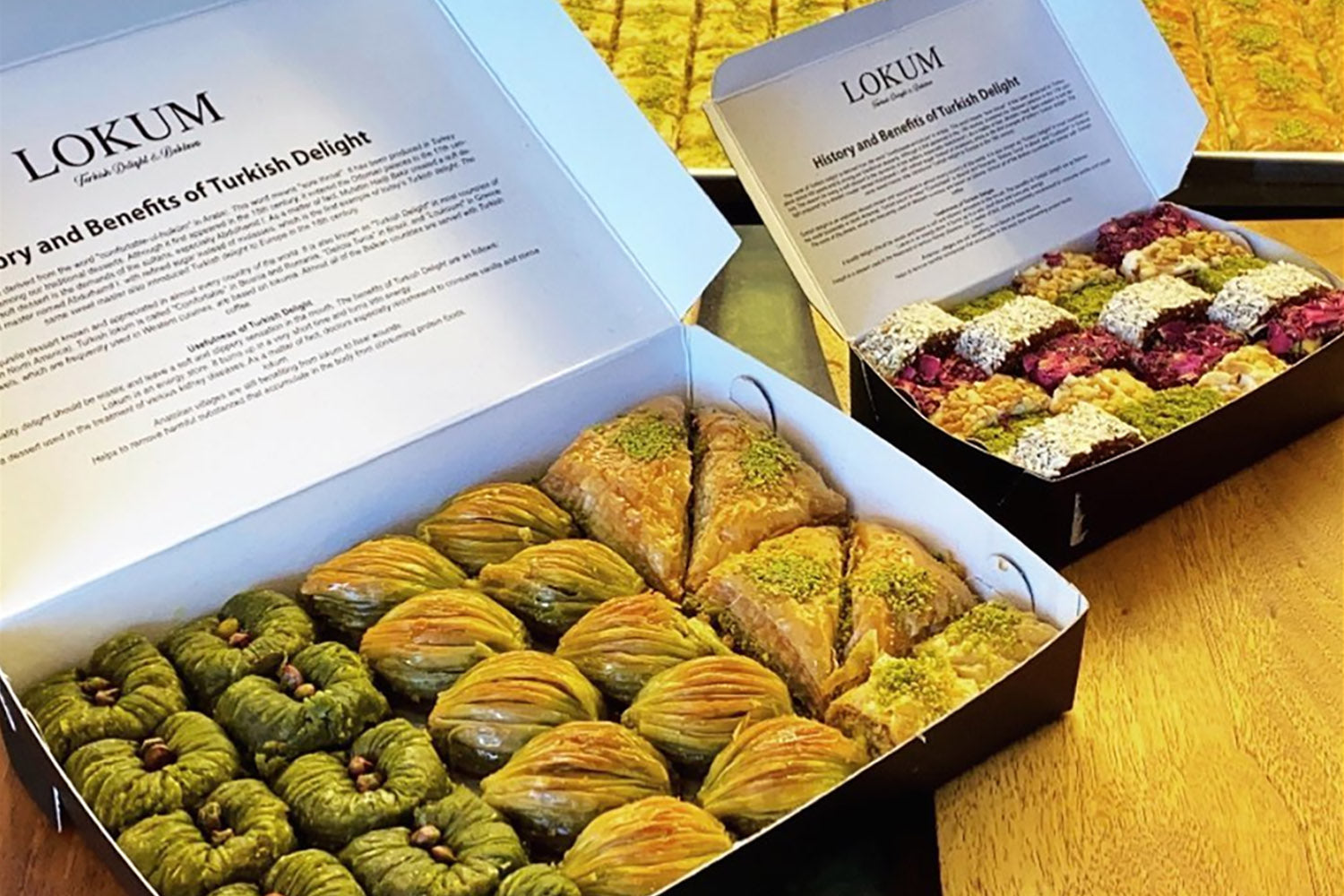 Turkish Delight & Baklava - Sweet treats and unique gifts for holidays and Christmas that you can buy online
