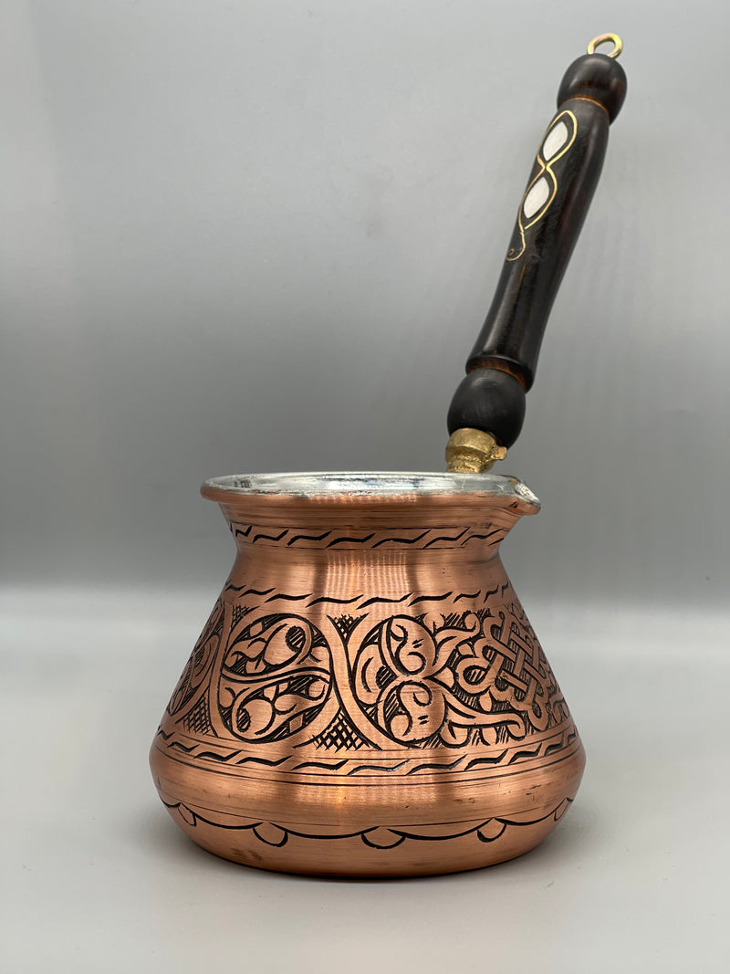 Copper turkish coffee pot hotsell