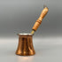 Hammered Copper Turkish Coffee Pot, Coffee Maker, Cezve, Ibrik with Wooden Handle (5 oz)