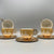 Luxurious Gold Color Turkish Coffee Set