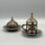 Traditional Antique Copper Turkish Coffee Set for 6