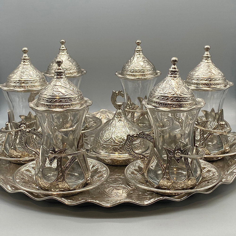Traditional Silver Tea Set for – LOKUM
