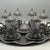 Traditional Antique Silver Tea Set for 6
